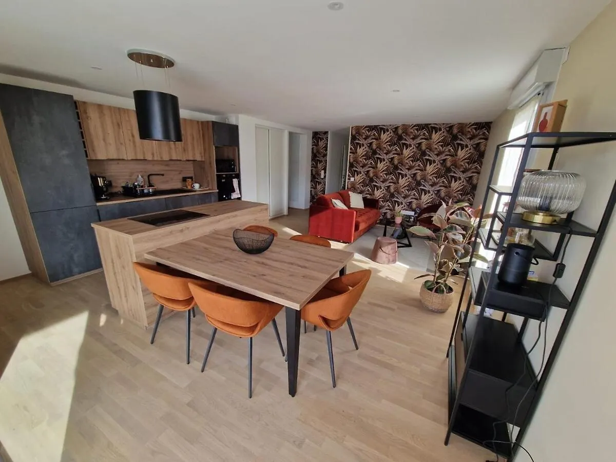 Apartman T3 Spacieux, Proche Du Lac Et Du Grand Port Avec Garage Aix-les-Bains Franciaország